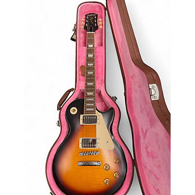 Epiphone Used Epiphone 1959 Reissue Les Paul Standard 2 Tone Sunburst Solid Body Electric Guitar