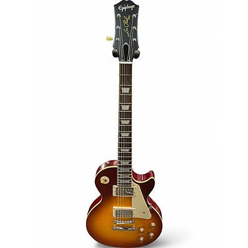 Used Epiphone 1959 Reissue Les Paul Standard 2 Tone Sunburst Solid Body Electric Guitar 2 Tone Sunburst