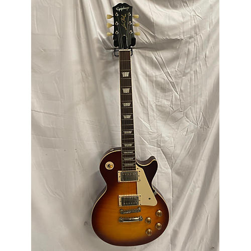 Epiphone Used Epiphone 1959 Reissue Les Paul Standard 3 Tone Sunburst Solid Body Electric Guitar 3 Tone Sunburst