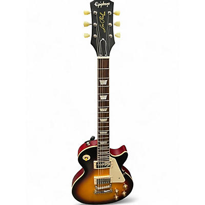 Used Epiphone 1959 Reissue Les Paul Standard 3 Tone Sunburst Solid Body Electric Guitar