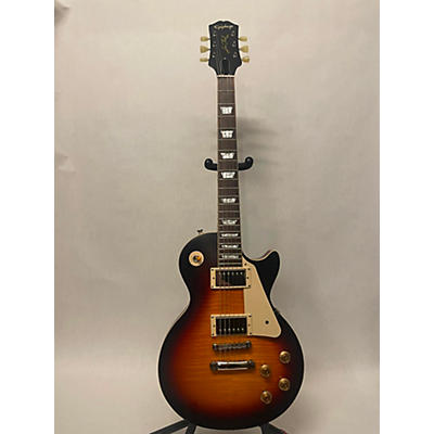 Epiphone Used Epiphone 1959 Reissue Les Paul Standard Aged Dark Burst Solid Body Electric Guitar