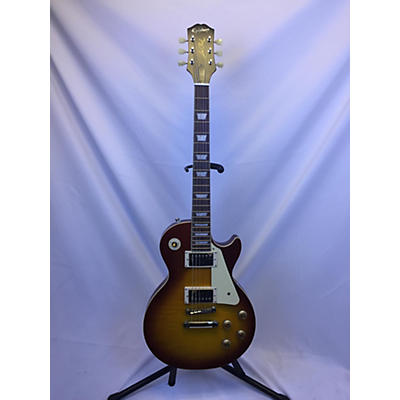 Epiphone Used Epiphone 1959 Reissue Les Paul Standard Aged Dark Burst Solid Body Electric Guitar