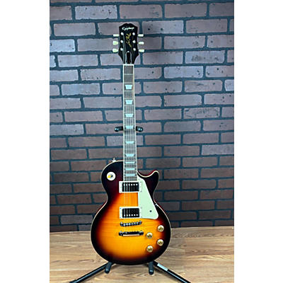 Epiphone Used Epiphone 1959 Reissue Les Paul Standard Aged Dark Burst Solid Body Electric Guitar