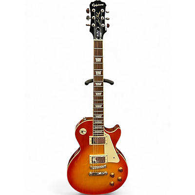 Used Epiphone 1959 Reissue Les Paul Standard Aged Dark Cherry Burst Solid Body Electric Guitar