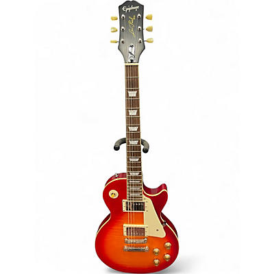 Used Epiphone 1959 Reissue Les Paul Standard Aged Dark Cherry Burst Solid Body Electric Guitar