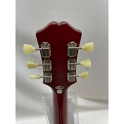 Epiphone Used Epiphone 1959 Reissue Les Paul Standard Aged Dark Cherry Solid Body Electric Guitar