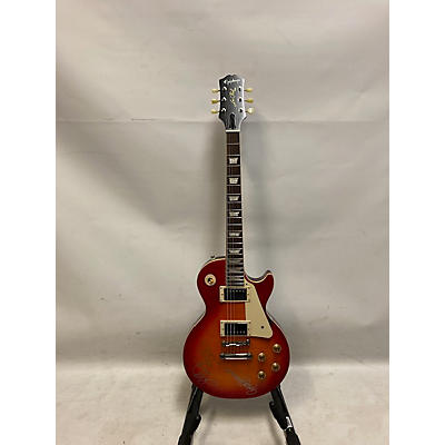 Epiphone Used Epiphone 1959 Reissue Les Paul Standard Aged Dark Cherry Solid Body Electric Guitar