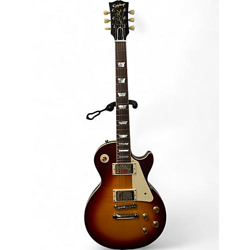 Used Epiphone 1959 Reissue Les Paul Standard Bourbon Burst Solid Body Electric Guitar Bourbon Burst