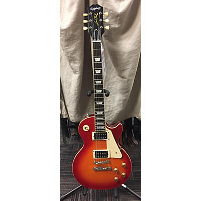 Epiphone Used Epiphone 1959 Reissue Les Paul Standard Cherry Sunburst Solid Body Electric Guitar