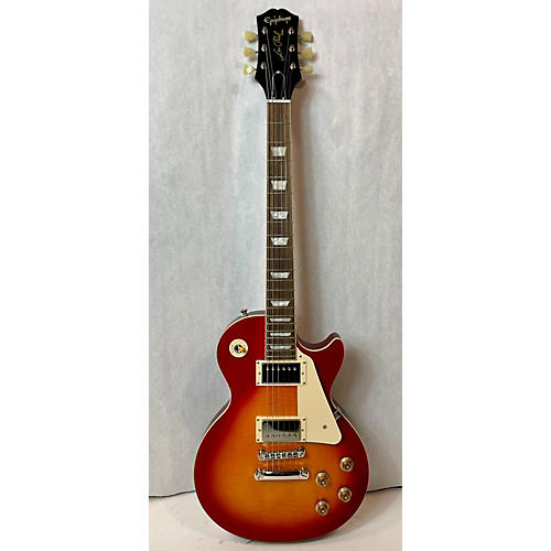 Epiphone Used Epiphone 1959 Reissue Les Paul Standard Cherry Sunburst Solid Body Electric Guitar Cherry Sunburst