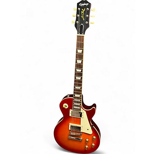 Used Epiphone 1959 Reissue Les Paul Standard Cherry Sunburst Solid Body Electric Guitar Cherry Sunburst