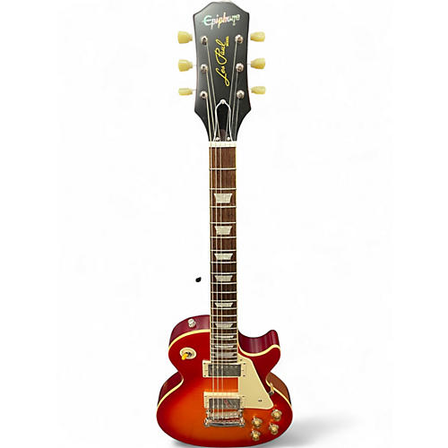Used Epiphone 1959 Reissue Les Paul Standard Cherry Sunburst Solid Body Electric Guitar Cherry Sunburst