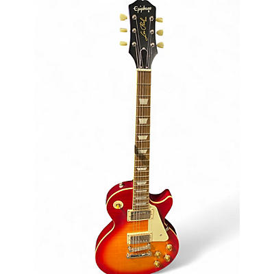Used Epiphone 1959 Reissue Les Paul Standard Cherry Sunburst Solid Body Electric Guitar