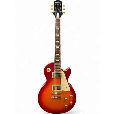 Used Epiphone 1959 Reissue Les Paul Standard Cherry Sunburst Solid Body Electric Guitar