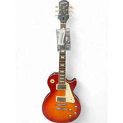 Epiphone Used Epiphone 1959 Reissue Les Paul Standard Dark Cherry Burst Solid Body Electric Guitar