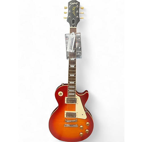 Epiphone Used Epiphone 1959 Reissue Les Paul Standard Dark Cherry Burst Solid Body Electric Guitar Dark Cherry Burst