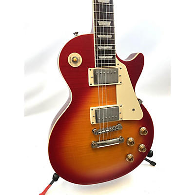 Epiphone Used Epiphone 1959 Reissue Les Paul Standard Dark Cherry Burst Solid Body Electric Guitar