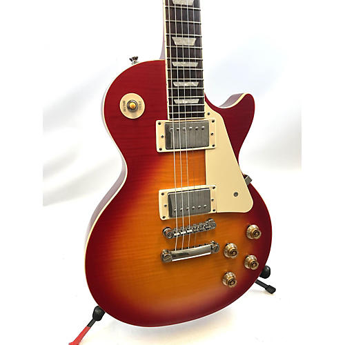 Epiphone Used Epiphone 1959 Reissue Les Paul Standard Dark Cherry Burst Solid Body Electric Guitar Dark Cherry Burst