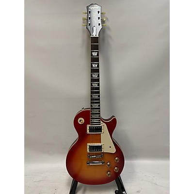 Epiphone Used Epiphone 1959 Reissue Les Paul Standard Dark Cherry Burst Solid Body Electric Guitar