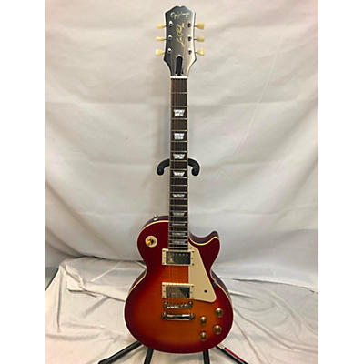 Epiphone Used Epiphone 1959 Reissue Les Paul Standard Dark Cherry Burst Solid Body Electric Guitar