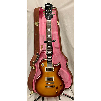 Epiphone Used Epiphone 1959 Reissue Les Paul Standard Faded Tobacco Solid Body Electric Guitar