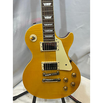 Epiphone Used Epiphone 1959 Reissue Les Paul Standard Gold Solid Body Electric Guitar