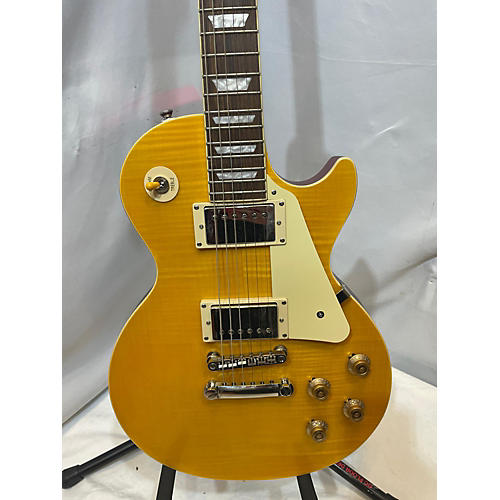 Epiphone Used Epiphone 1959 Reissue Les Paul Standard Gold Solid Body Electric Guitar Gold