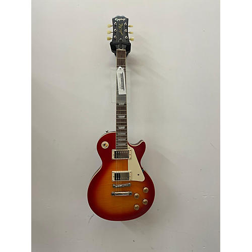 Epiphone Used Epiphone 1959 Reissue Les Paul Standard Heritage Cherry Sunburst Solid Body Electric Guitar Heritage Cherry Sunburst