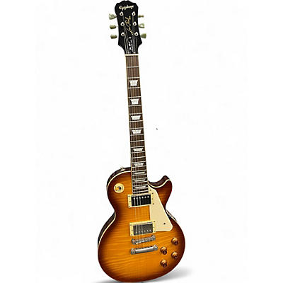Used Epiphone 1959 Reissue Les Paul Standard ICED TEA BURST Solid Body Electric Guitar