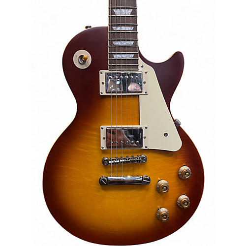 Used Epiphone 1959 Reissue Les Paul Standard Iced Tea Solid Body Electric Guitar Iced Tea
