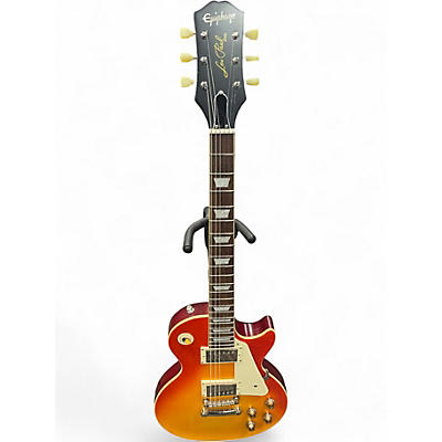 Used Epiphone 1959 Reissue Les Paul Standard Iced Tea Solid Body Electric Guitar