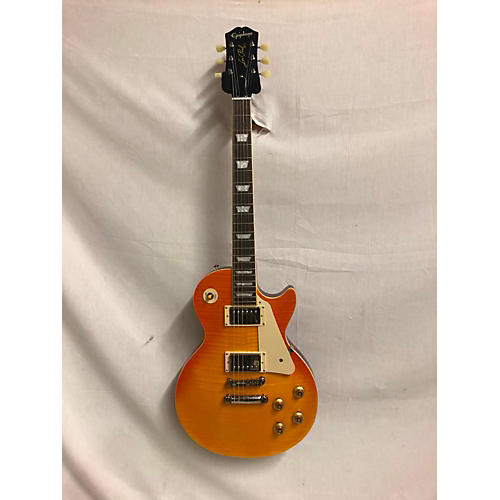 Epiphone Used Epiphone 1959 Reissue Les Paul Standard Lemonburst Solid Body Electric Guitar Lemonburst