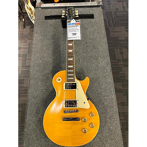 Epiphone Used Epiphone 1959 Reissue Les Paul Standard Lemonburst Solid Body Electric Guitar Lemonburst