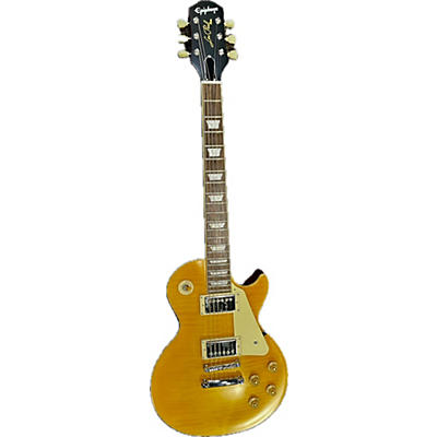 Epiphone Used Epiphone 1959 Reissue Les Paul Standard Lemonburst Solid Body Electric Guitar