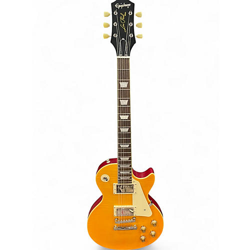 Used Epiphone 1959 Reissue Les Paul Standard Lemonburst Solid Body Electric Guitar Lemonburst