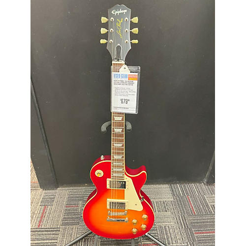 Epiphone Used Epiphone 1959 Reissue Les Paul Standard Sunburst Solid Body Electric Guitar Sunburst