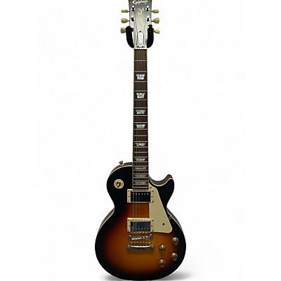 Epiphone Used Epiphone 1959 Reissue Les Paul Standard Tobacco Burst Solid Body Electric Guitar