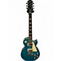 Used Epiphone 1959 Reissue Les Paul Standard Trans Blue Solid Body Electric Guitar Trans Blue