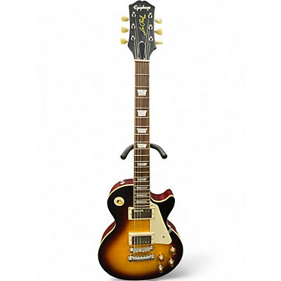 Used Epiphone 1959 inspired by Gibson Les paul 2 Color Sunburst Solid Body Electric Guitar