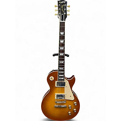 Used Epiphone 1960 Les Paul Standard Reissue Iced Tea Burst Solid Body Electric Guitar