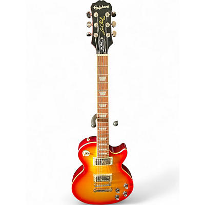 Used Epiphone 1960 Les Paul Tribute Plus Iced Tea burst Solid Body Electric Guitar