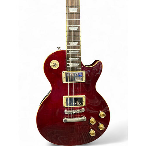 Used Epiphone 1960 TRIBUTE PLUS Trans Red Solid Body Electric Guitar Trans Red