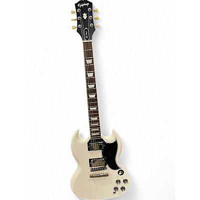 Used Epiphone 1961 LES PAUL SG Alpine White Solid Body Electric Guitar
