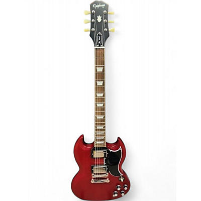 Epiphone Used Epiphone 1961 LES PAUL SG STANDARD Aged Sixties Cherry Solid Body Electric Guitar