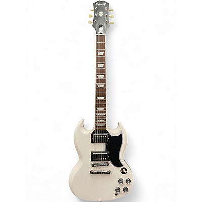 Used Epiphone 1961 LES PAUL SG STANDARD WHITE Solid Body Electric Guitar