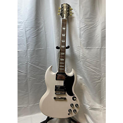 Epiphone Used Epiphone 1961 LES PAUL SG STD OUTFIT Alpine White Solid Body Electric Guitar