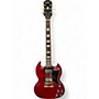 Used Epiphone 1961 LES PAUL SG Wine Red Solid Body Electric Guitar Wine Red