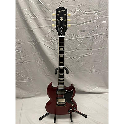 Epiphone Used Epiphone 1961 Les Paul SG Aged Sixties Cherry Solid Body Electric Guitar