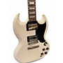 Used Epiphone 1961 Les Paul SG Standard Aged Classic White Solid Body Electric Guitar Aged Classic White