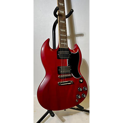 Epiphone Used Epiphone 1961 Les Paul SG Standard Cherry Solid Body Electric Guitar